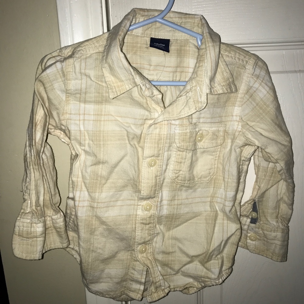 Baby gap button up